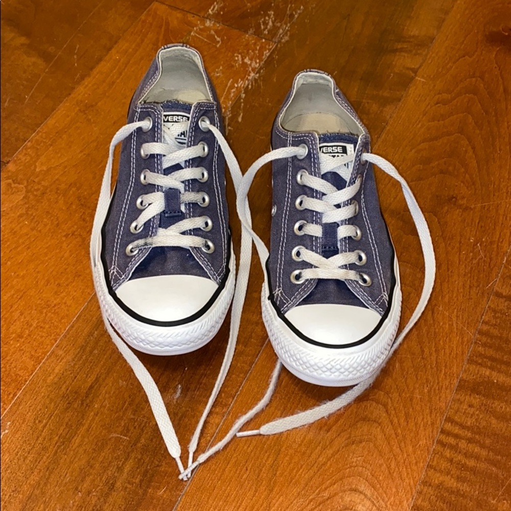 Navy Blue Converse